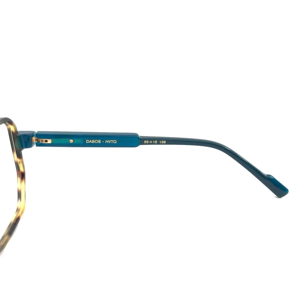 Etnia Barcelona Eyeglasses Frames DASOS HVTQ Havana Turquoise Full Rim 56-15-138